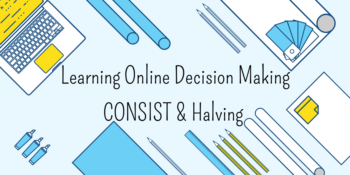 Decision Making based on Expert Advice: CONSIST & Halving